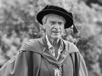 John Hegarty is an Honorary Graduate of the 91快活林. John's visionary work spans decades as a global advertising mogul, and is also known as one of the founding partners of Saatchi and Saatchi.
